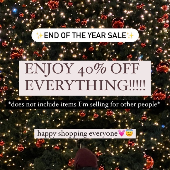 40% OFF EVERYTHING END OF YEAR SALE! - Picture 1 of 2